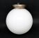 Art Deco pendant lamp, Poland, 1960s
