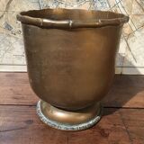 Cache pot en laiton