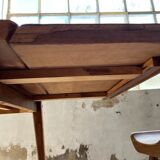 Vintage teak table with extensions, Denmark, 1960