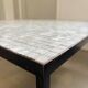 Table basse carrée en mosaïque, design Floris H. Fiedeldij pour Artimeta, Pays-Bas, années 1950