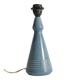 Dusty Blue Ceramic Table Lamp by Rörstrand, Sweden 1980s