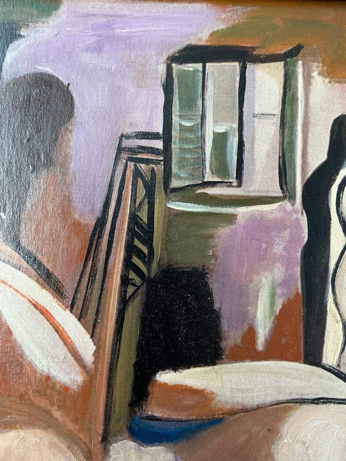 Kadar Bela unsigned Oil Painting Cubism