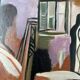 Kadar Bela unsigned Oil Painting Cubism