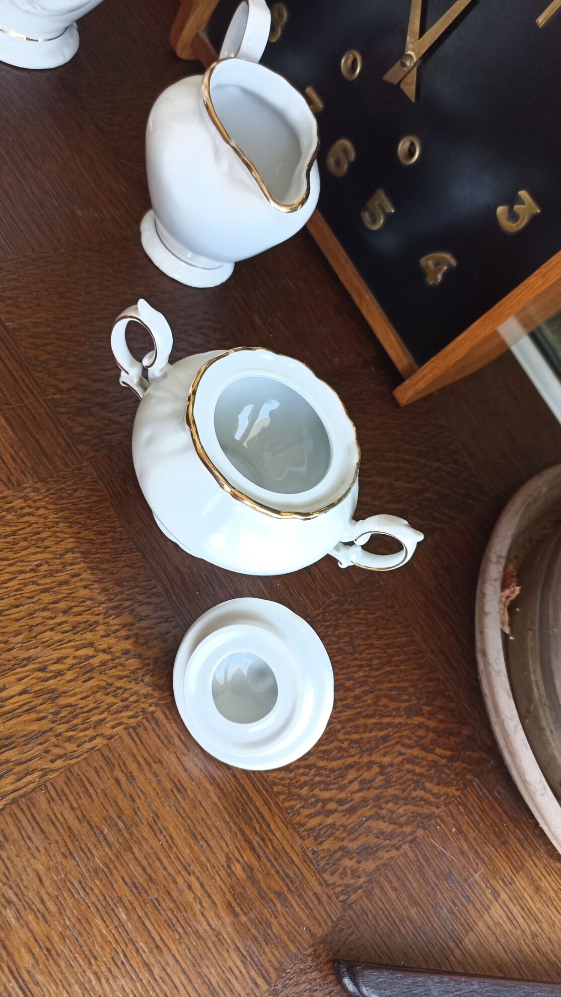 Coffee serving head Winterling Schwarzenbach in porcelain