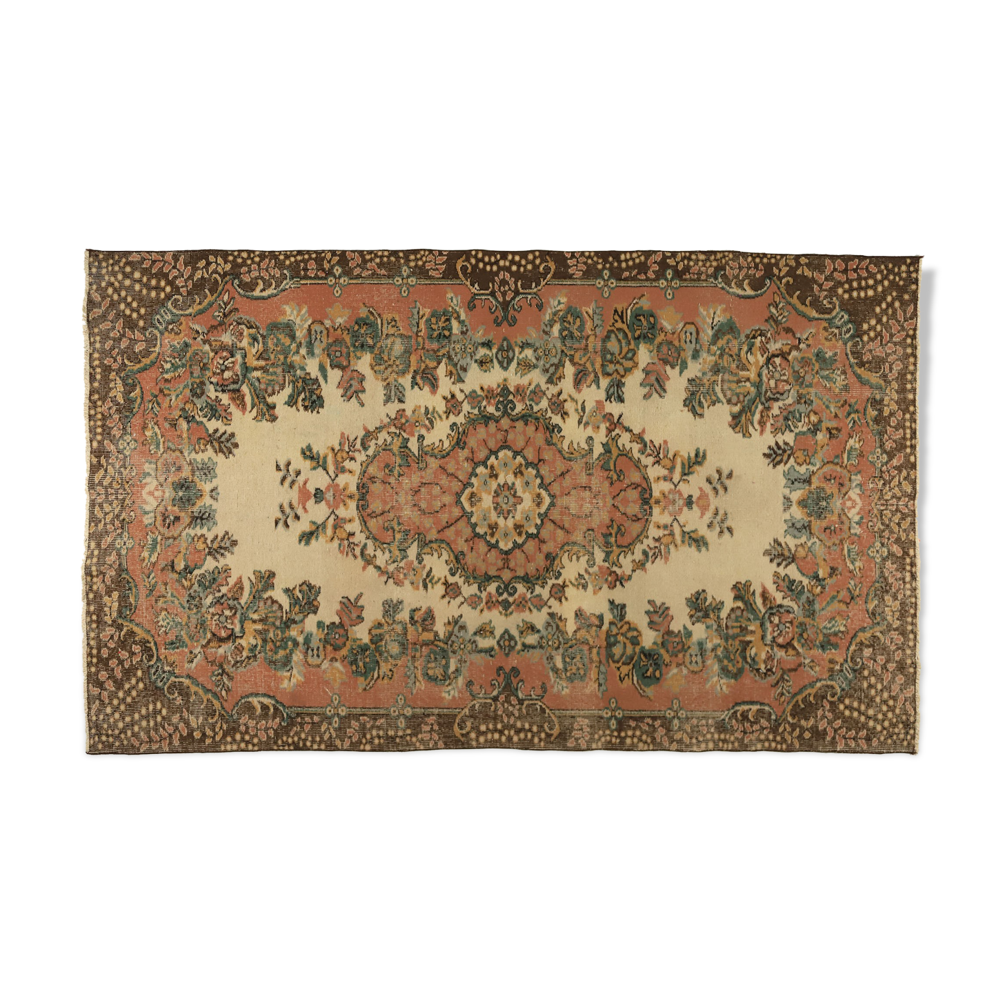 Anatolian handmade rug 270 cmx 160 cm