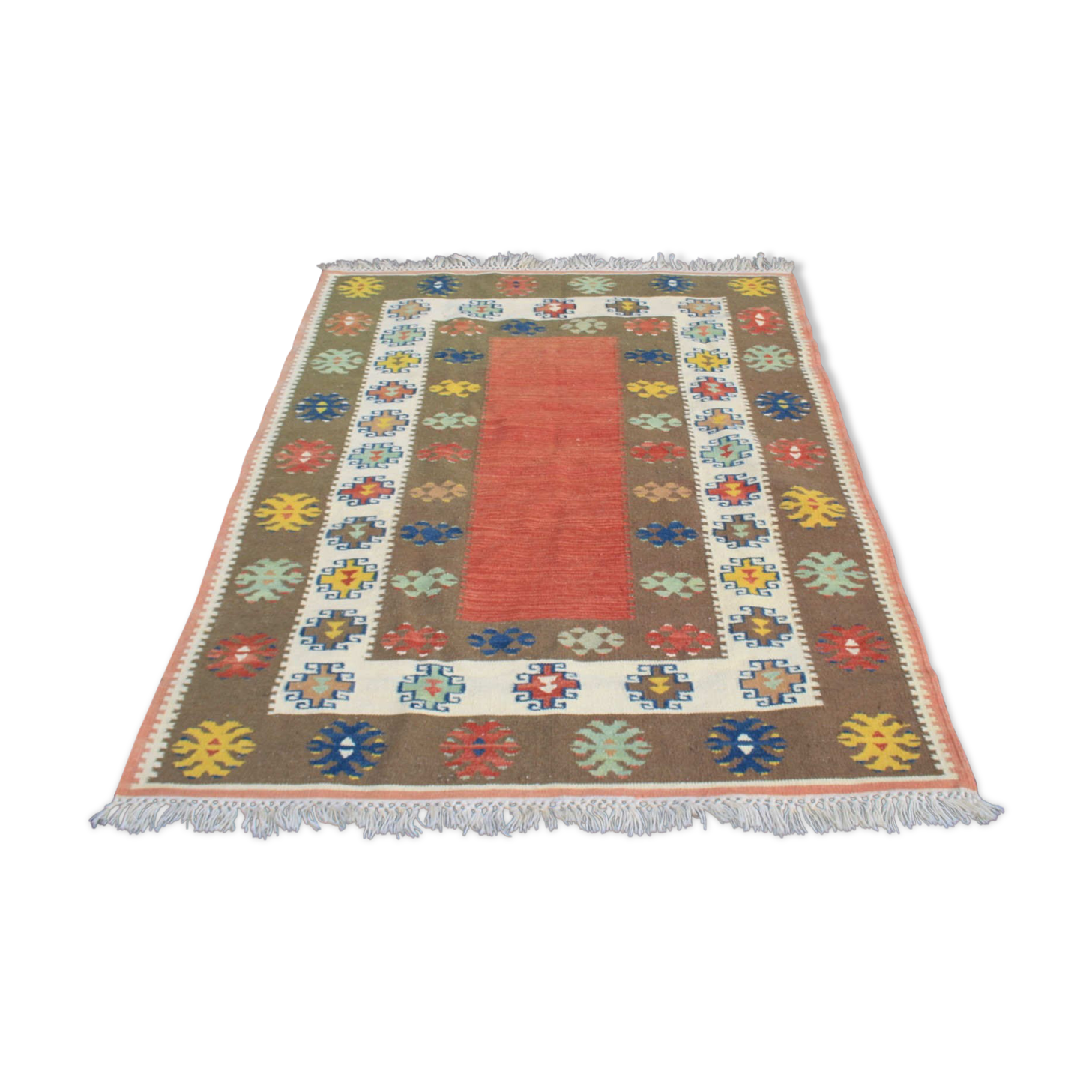 Tapis Kilim vintage, 200x140 cm
