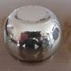 “Pear” sugar bowl in silver metal from the 70s