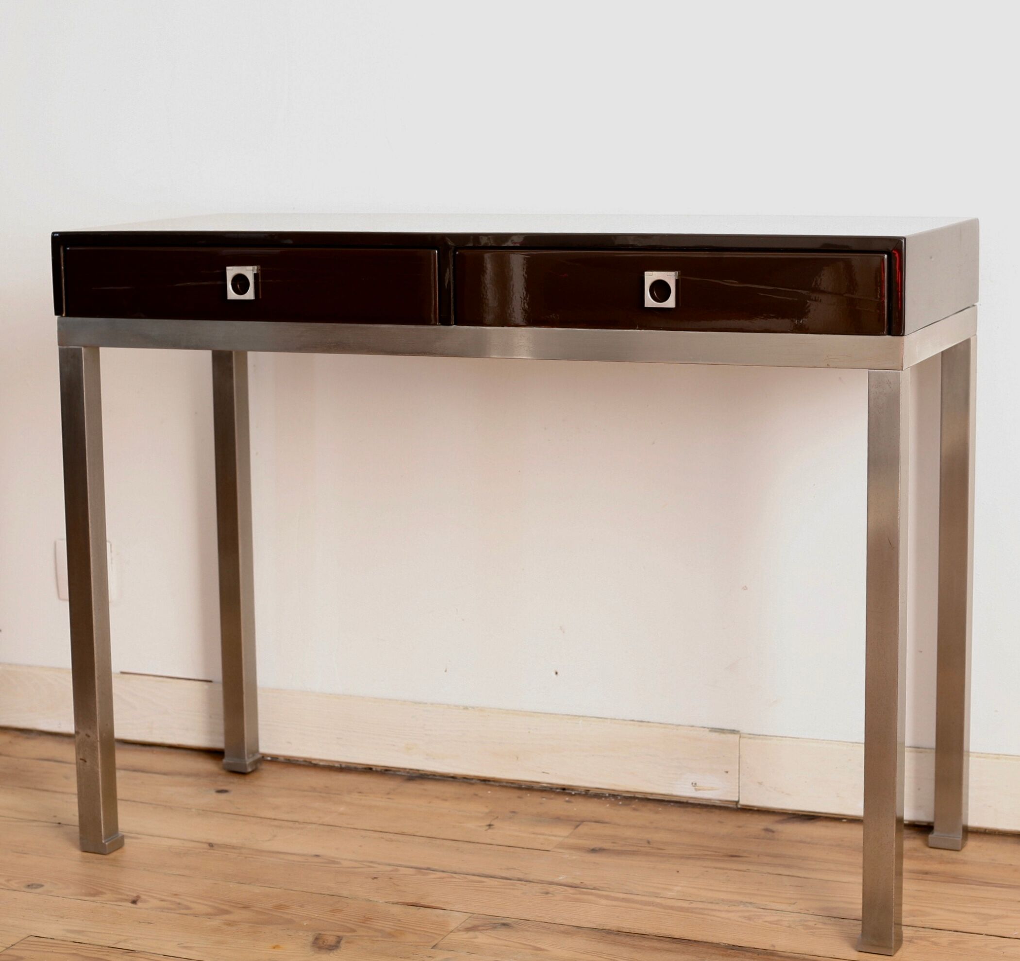 Console by Guy Lefèvre, Maison jansen, circa 1970