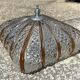 DKN Leuchte "sunburst" ceiling / wall light, RZB, two-tone, vintage, 1950s
