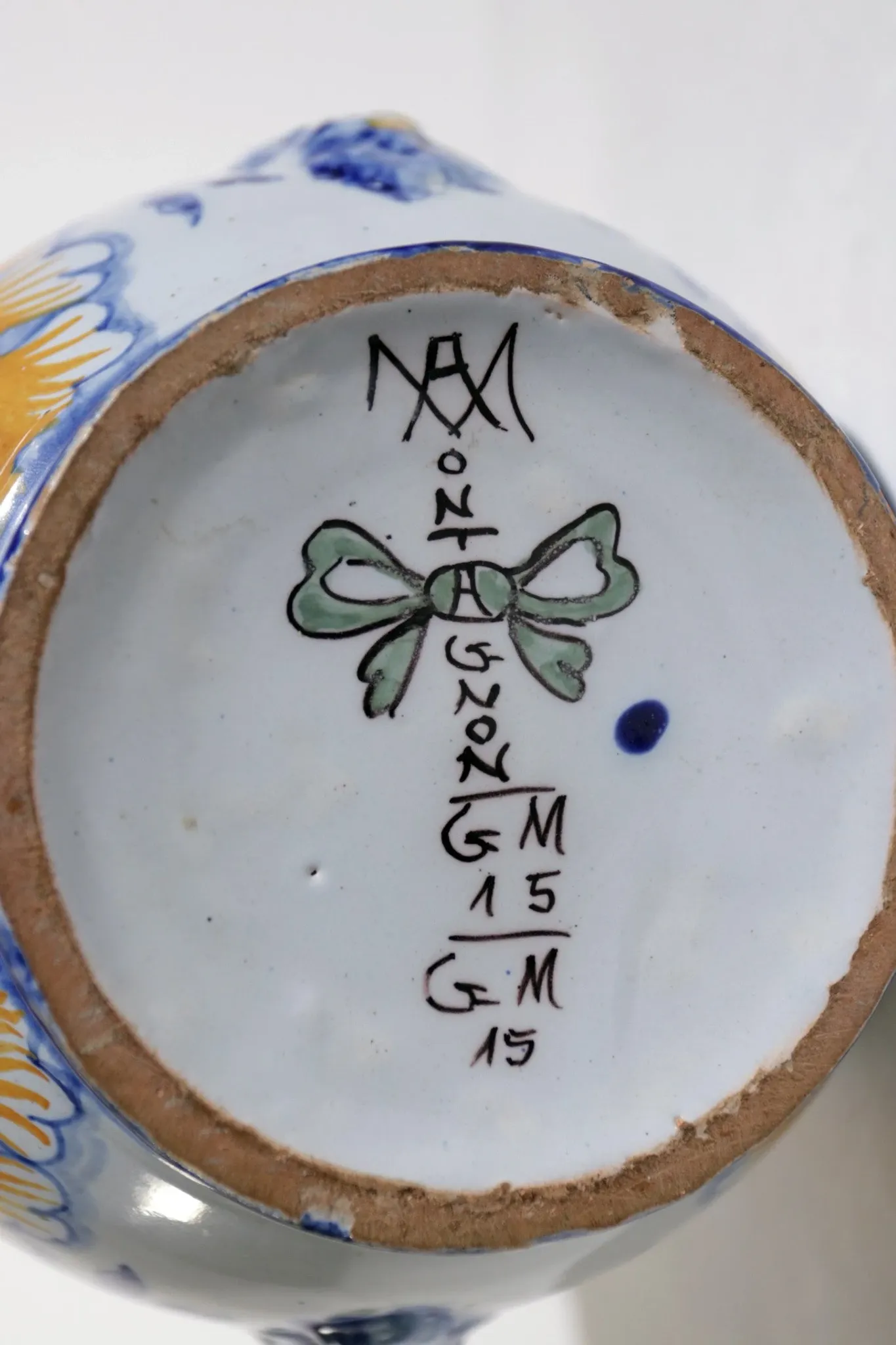 Faience vase from Nevers – Antoine ‘Gabriel’ Montagnon, circa 1915