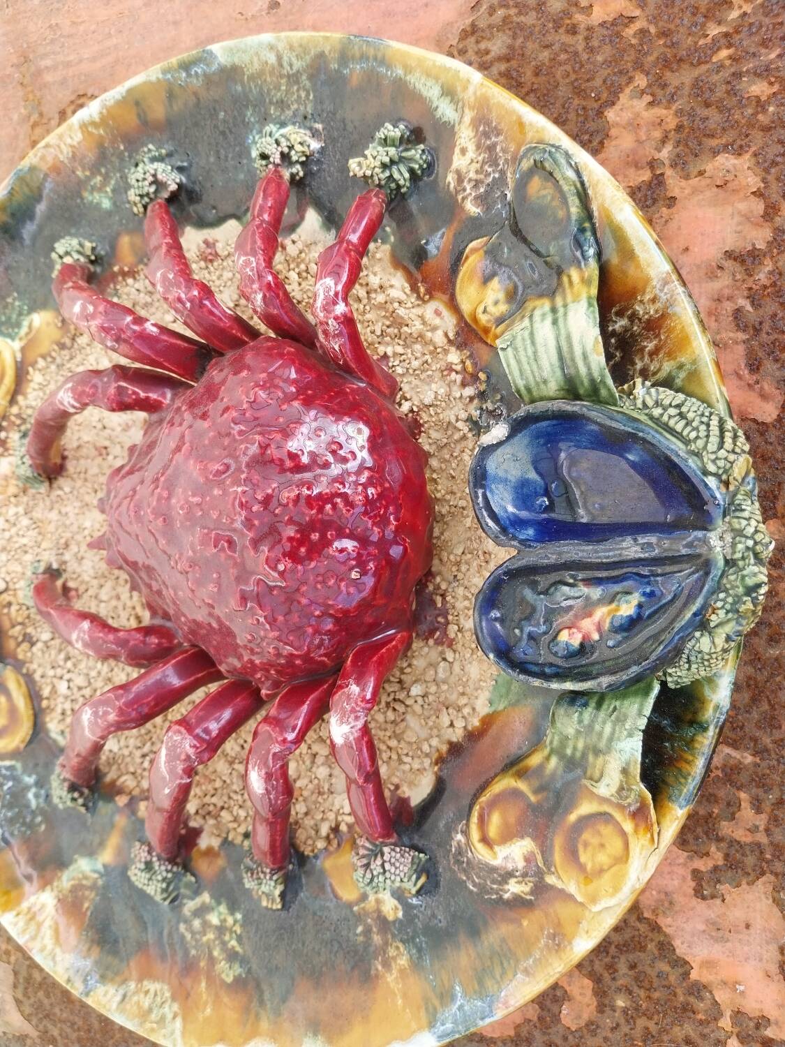 Trompe l'oeil slip dish