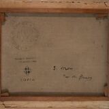 Jaquim Mir - Study of a Church - Stamped Reverse Mvseos Mvnicipa De Barcelona Copia