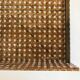 Plateau plexiglass et cannage 1970