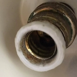 White italian diabolo wall lamp