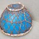 Old Indian "Nagara" drum in blue metal