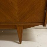 Vintage wardrobe with compass feet