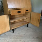 Vintage oak secretary desk