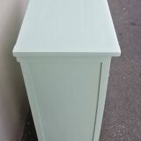 Vintage water green Parisian furniture from the 1940s