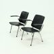 Set of 2 Tubular Armchairs by Gebroeders de Wit 1960s