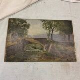 Painting on wood