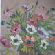 Painting painting bouquet flowers signed L.Audrey