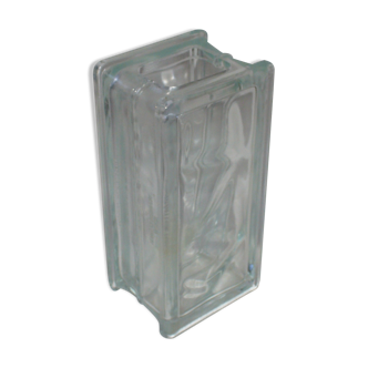 Weck glass slab vase from the 70s