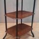 Napoleon III etagere in marquetry