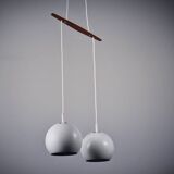 Lampe à suspension, design danois, années 1960