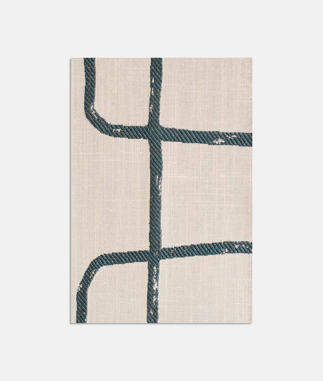 Mid-century chair, Kafkaesque Walk Jacquard, Rajmund Halas, Poland, 1960s