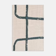 Mid-century chair, Kafkaesque Walk Jacquard, Rajmund Halas, Poland, 1960s