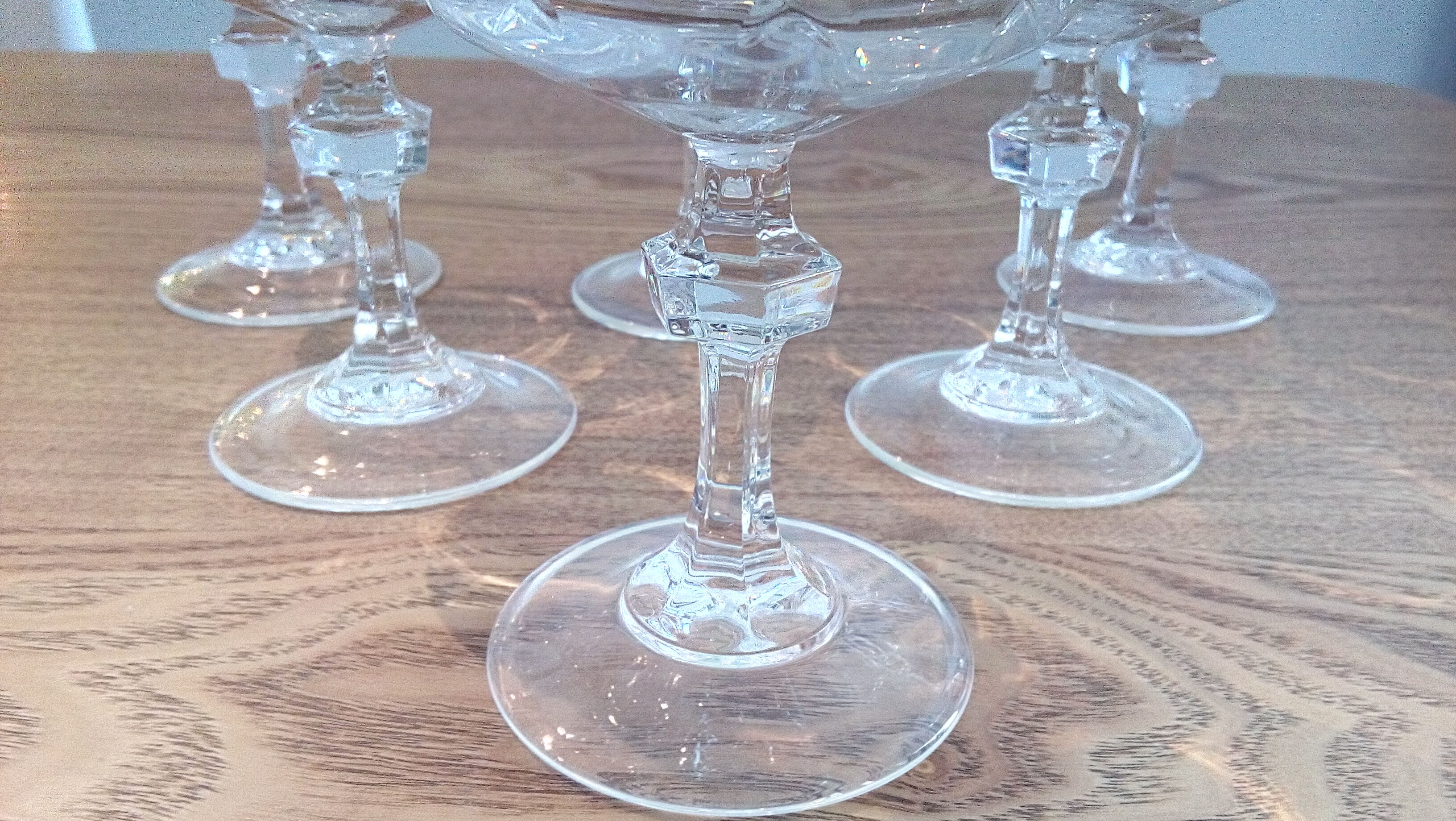 Lorraine crystal glasses