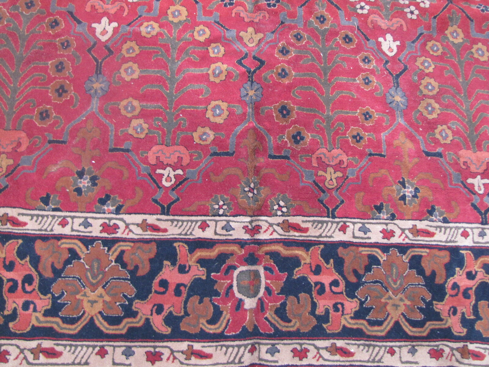 Carpet old french points janus done hand 245X345cm