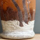 Vase glass paste by Legras