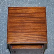 Table de Chevet Art Déco en Bois Dur, 1920s