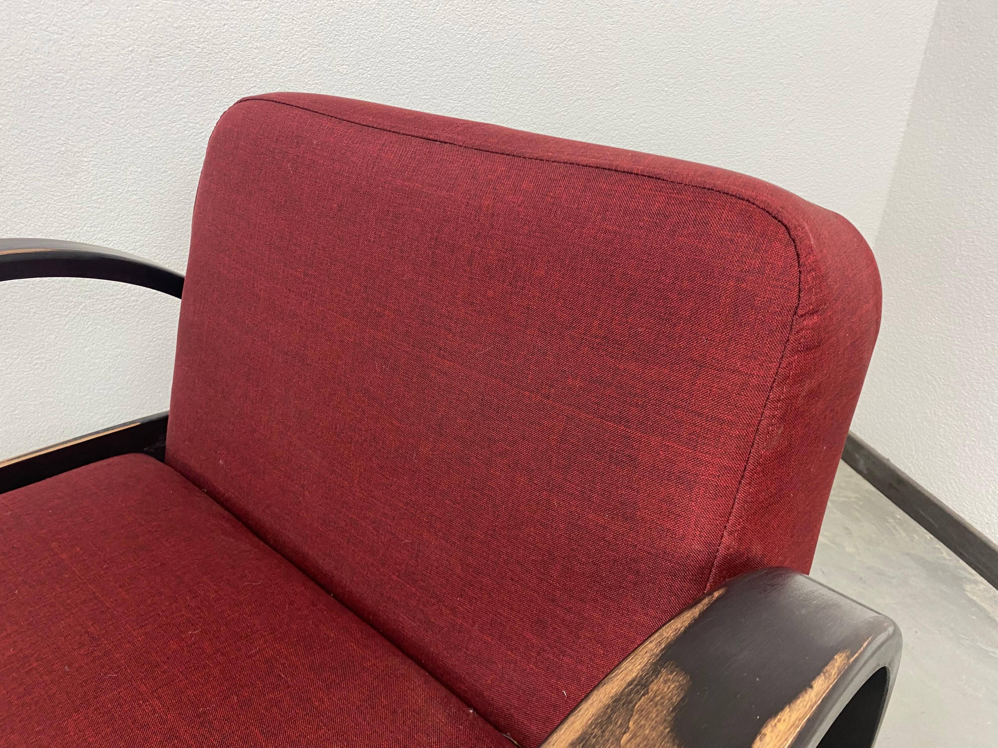 Art Deco style armchairs