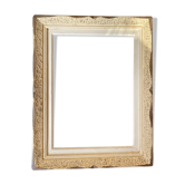Solid wood frame worked 50s/60s.
