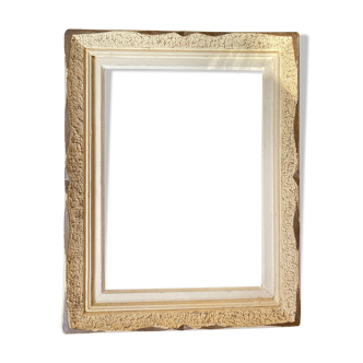 Solid wood frame worked 50s/60s.
