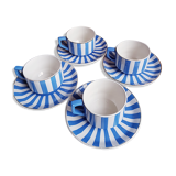 Tasses à thé/café Sarreguemines