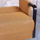 Czech Art Deco Sofas and Lounge Chairs in Beech and Oak attributed to Jindrich Halabala for Up Závody, 1930s, Set of 3