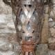 Vase-Jardinière with Medici profile in riveted steel blades