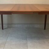 Scandinavian extendable teak dining table by alf aarseth