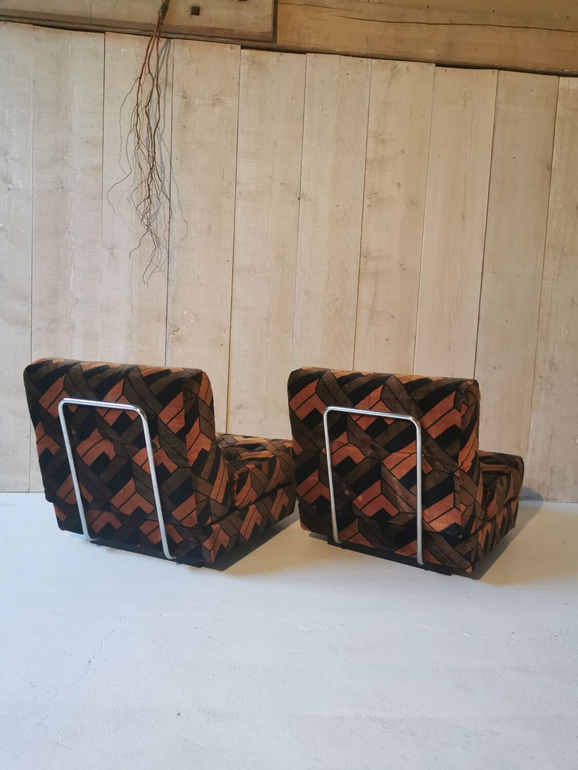 Pair of drivers circa 70