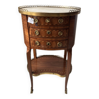 Louis XV period chiffonier table stamped Pierre Roussel