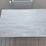 Antique wooden desk – farmhouse table - chic country spirit