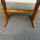 Brutalist kitchen/dining table in solid pine & ceramic (112x67 cm) 1