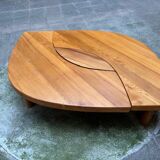 Table basse T22 dite"oeil" - Pierre Chapo - Années 70