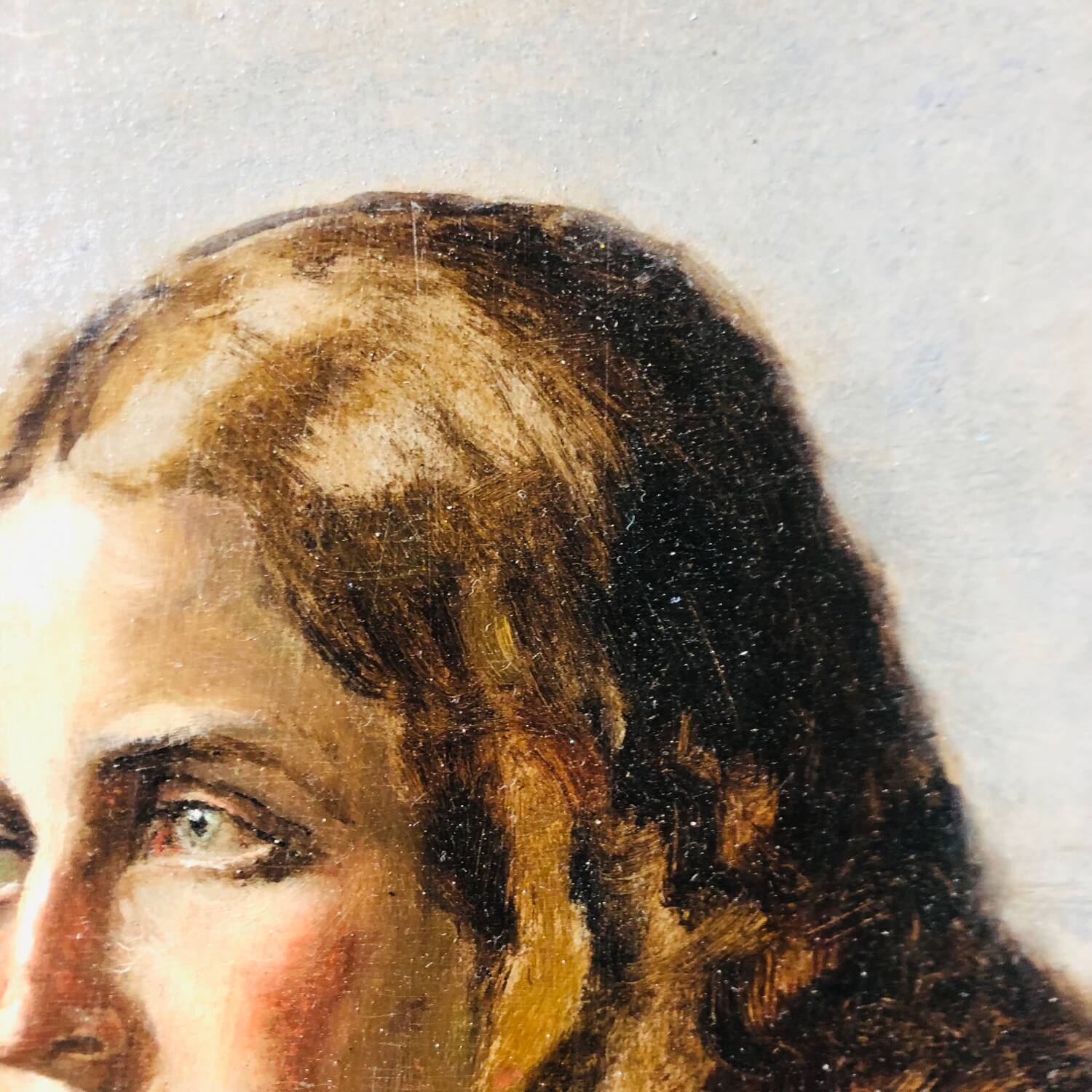 Portrait of a young Flemish girl