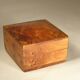Small cedar burl box