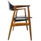 Vintage danish design cow horn chair mahjongg midcentury 1960s