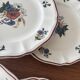 Set of 6 dessert plates Sarreguemines – Agreste model - earthenware